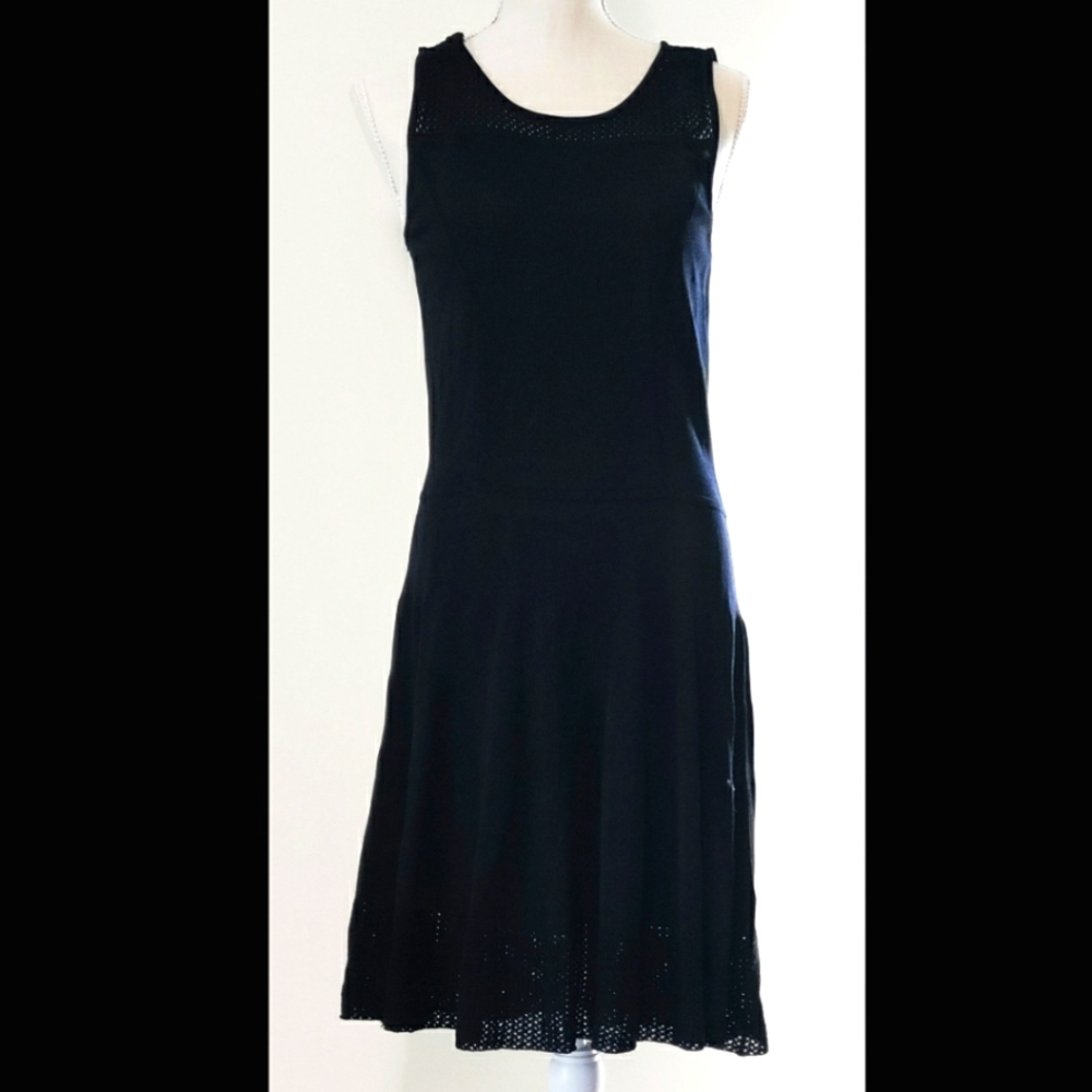 Cynthia Rowley black A line dress.